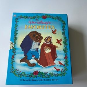 Disney Golden Books Set Sealed NEW beauty an beast